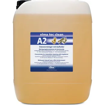 Profesionální mycí prostředek Čisticí prostředek Elma Tec Clean A2 pro ultrazvukový přístroj, amoniakální, koncentrát, 25 litrů