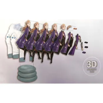 Figurka 3D figurka ANNA, vytvoř si vlastní figurku Ledové Království Frozen, DIY