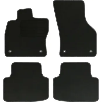 autokoberec Velurové autokoberce s upevněním v sadě Edecor