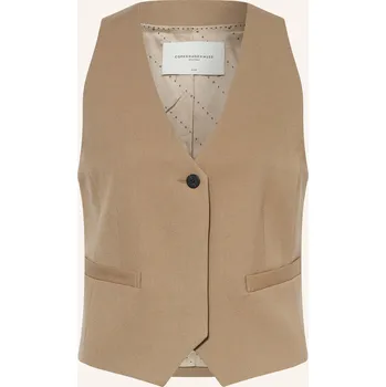 Dámská vesta Copenhagen Muse Dámská Blejzrová Vesta Cmtailor, béžová, 42