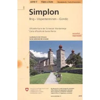 Landeskarte der Schweiz Simplon
