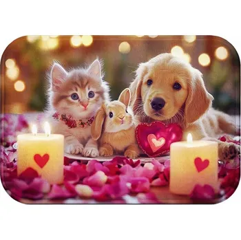 Koupelnová předložka KOUPELNOVÁ PŘEDLOŽKA | MĚKKÁ 60X40 ANTYPOŚLIZGOWA PRYSZNIC MATA MODNA VZOR