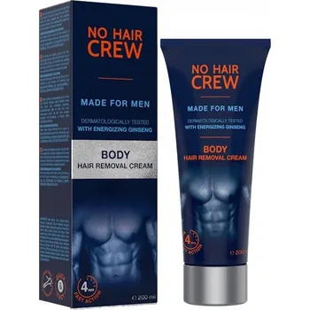 Přípravek na depilaci a epilaci No Hair Crew depilační krém pro muže 200 ml