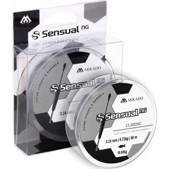 Vlasec Mikado Sensual N.g. Classic 0.18 mm 6.5 kg 50 m průhledný 1 cívka