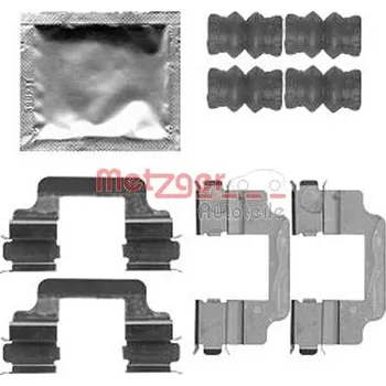 Brzdový komplet METZGER Sada příslušenství, obložení kotoučové brzdy 1091806