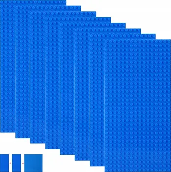 ostatní stavebnice KONSTRUKČNÍ DESKA PRO KOSTKY, STAVEBNÍ DESKY, ZÁKLADNA PRO STAVEBNICE, SADA 8 KS