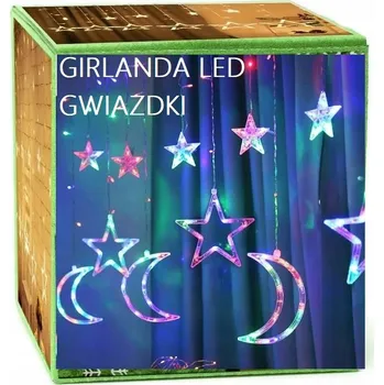 Vánoční dekorace Světelný řetěz Azaris 350 cm do zásuvky, vícebarevný