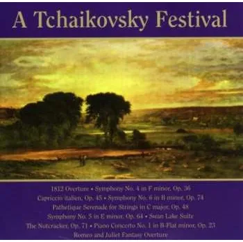 Zahraniční hudba 4CD Pyotr Ilyich Tchaikovsky: A Tchaikovsky Festival 2004