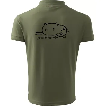Pánská košile Já za to nemůžu - Polokošile pánská Pique Polo 203 - 2XL ( Khaki )