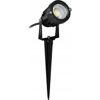 Zahradní reflektor / lampa PLANT LED 5W černý 4500K IDEUS