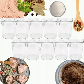 Sklenice Sklenice 346ml na džemy, džemy klobásy, paštiky, 10 kusů , 82mm PZH