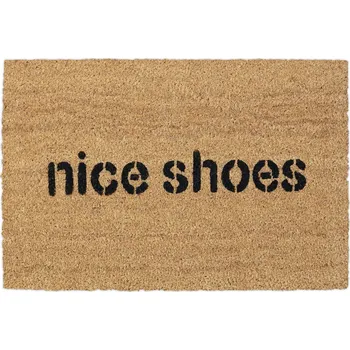 Rohožka Kokosová rohožka před dveře Nice Shoes 60x40 cm