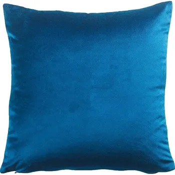 Povlečení Douceur d'intérieur Velvet Povlak na polštář 40 × 40 cm, tmavě modrý
