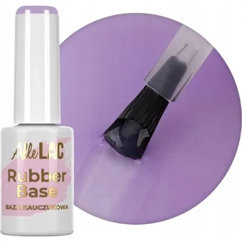 Přípravek na nehty Hybridní báze na nehty ALLELAC 7g Kaučuková báze Rubber Base Lavender Č.2