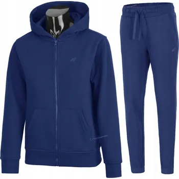 Dámské spodní prádlo 4F DÁMSKÁ TEPLÁKOVKA BAVLNA KOMPLET MIKINA A KALHOTY / vel XXL