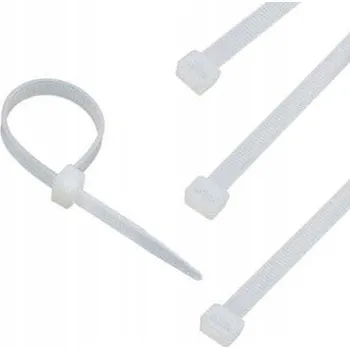 Stahovací páska Kabelová páska (292x3,6 mm) (UV) bílá OPK=10 Ks