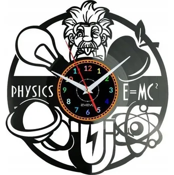 Hodiny Nástěnné hodiny Evevo černé 30 cm