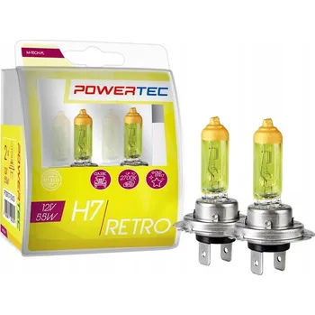 Autožárovka Žárovky M-Tech Powertec Retro H7 55W 2 ks