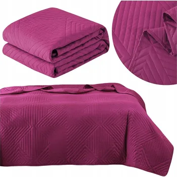 Prostěradlo Přehoz na postel 170x210 dekorativní prošívaný z mikrovlákna deka ZEYNEP