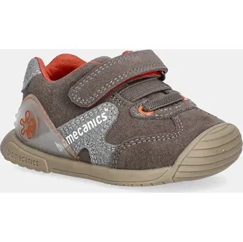 Dámské polobotky Dětské semišové polobotky Biomecanics hnědá barva, 251127 98X, EUR 19