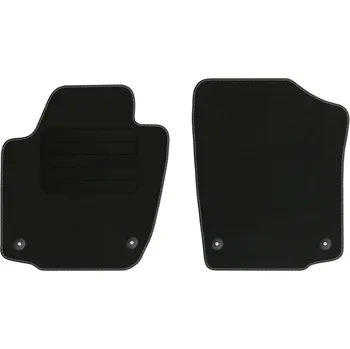 autokoberec Velurové autokoberce s upevněním v sadě Edecor