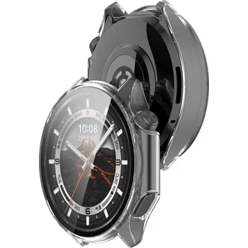 Pouzdro na mobilní telefon Pouzdro s vestavěným sklem Bizon pro OnePlus Watch 3/Oppo Watch X2, kryt