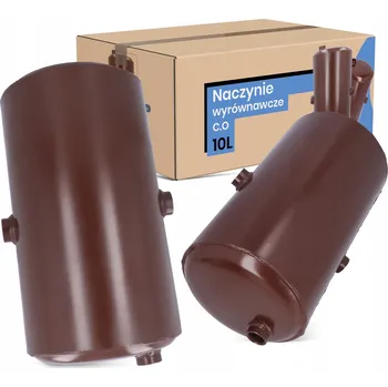 Expanzní nádoba Vyrovnávací Nádrž Expanzní Nádoba pro Ústřední Topení (CO) Vody 10L Přepadová Otevřená Ocel