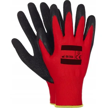 Pracovní rukavice Rukavice INDEX BHP RĘKAWICE RĘKAWICZKI ROBOCZE LATEX MOCNE velikost 10 - XL 1 pár