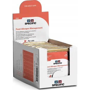 Krmivo pro kočku Hypoalergenní vlhké krmivo pro kočky s jehněčím masem FDW SPECIFIC 7x100g