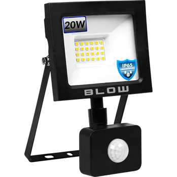 HALOGENOVÁ LAMPA REFLEKTOR S POHYBOVÝM ČIDLEM BLOW BÍLÁ NEUTRÁLNÍ 1800lm 20W LED