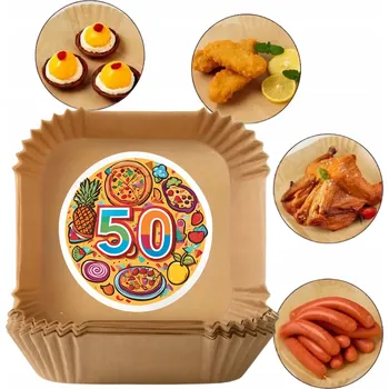 Obraz Pečicí papír Decortrend 16 cm x 16 cm hnědý