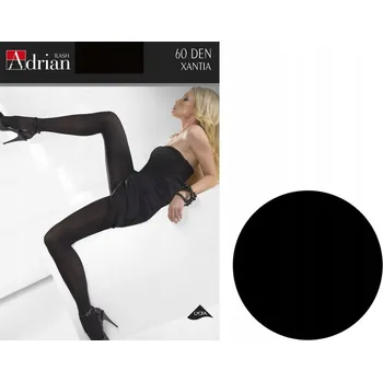 Podprsenka Punčocháče Adrian Xantia 60 hladké krycí Nero 3