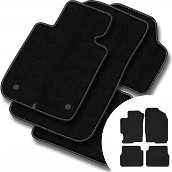 autokoberec Velurové autokoberce Motos 4 ks