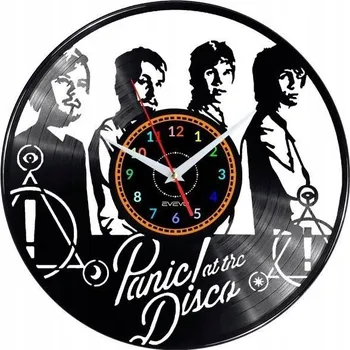 Hodiny Panic at the Disco Nástěnné Hodiny Vinylová Deska Moderní Dekorativní Na P