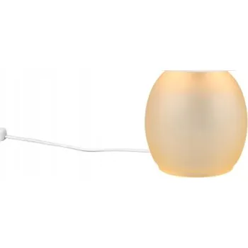 Lampička Stolní lampa Trio Vela žlutá 10 W