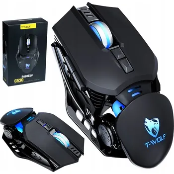 Myš Drátová myš T-WOLF G530, optický senzor