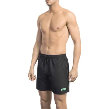 Pánské kraťasy Pánské šortky BKK1MBM10 Bikkembergs Beachwear Barva: Černá, Velikost: M