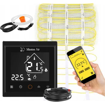 Topná rohož SADA Vyhřívací podložka pod dlažbu MA-160W/m2 14m2