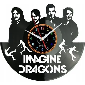 Hodiny Imagine Dragons Nástěnné Hodiny Vinylová Deska Moderní Dekorativní Jako Dárek