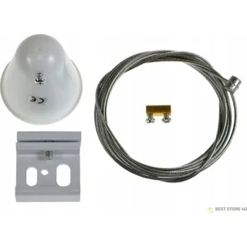 IP kamera Držák pro zavěšení 3fázových lišt, bílý