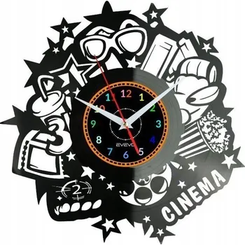 Hodiny Kino Nástěnné Hodiny Vinylová Deska Moderní Dekorativní Narozeniny