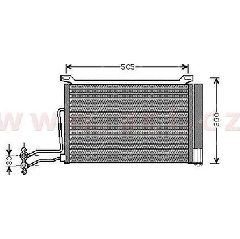 Sušič klimatizace chladič klimatizace se sušičkou 1.4D [480*360*16]