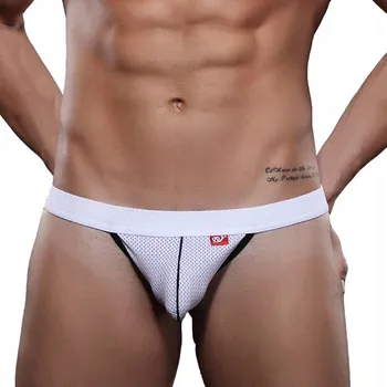 Kalhotky Pánské Sexy Síťované Tanga a Jockstrapy v Jednom - L