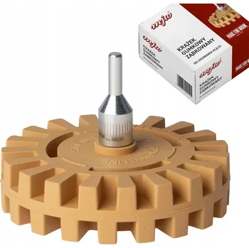 Brusný kotouč MJW Gumový kotouč zoubkovaný pro odstranění lepidla, brusný kotouč na šroubovák 1 ks