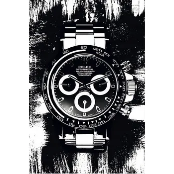 Obraz Plechová cedule Watches