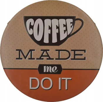 Obraz Plechová cedule Coffee