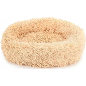 Pelíšek pro psa Plyšová pelíšek béžová XS 40cm