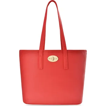 Červená kabelka eko kůže ve stylu World pl