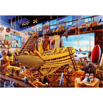 Puzzle Puzzle Bluebird z loděnice 1000 ks