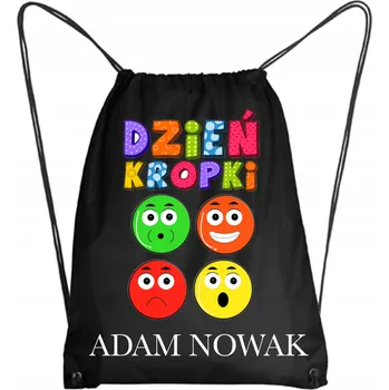 Školní Vak/Batoh Do Školky Školy Den Teček Puntík +JMÉNO 7